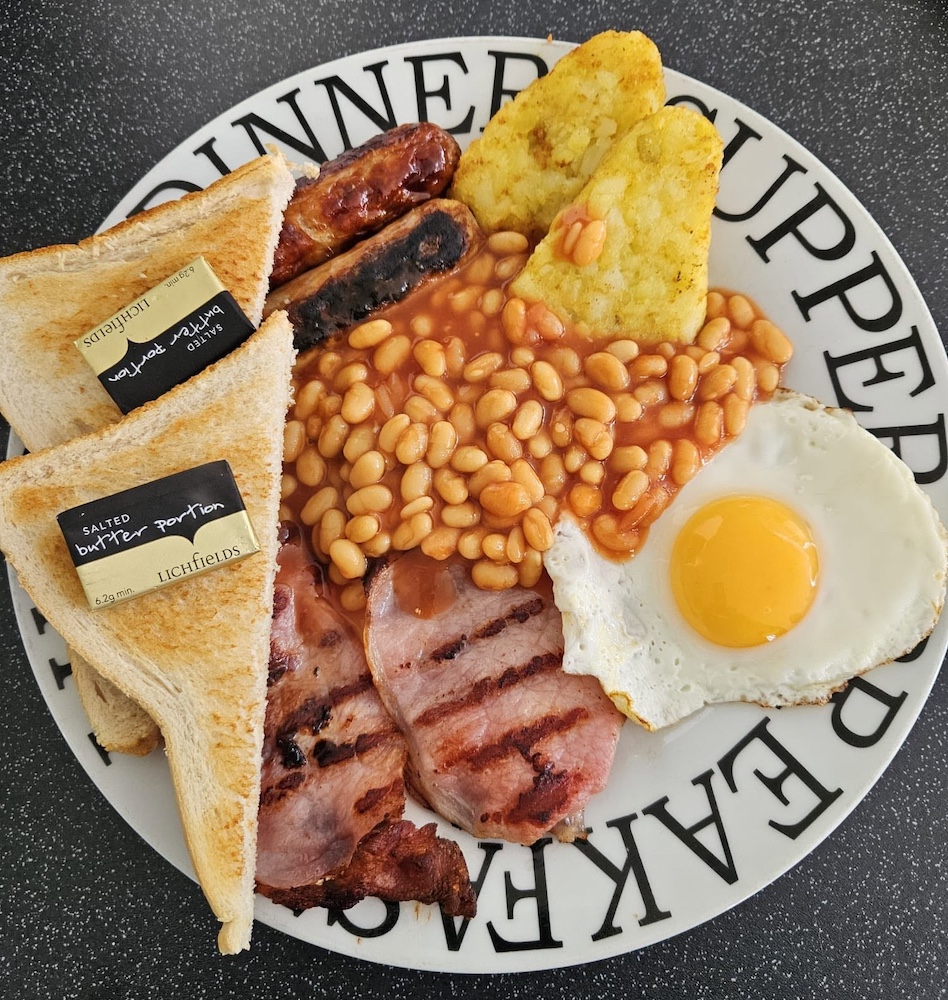 Charles Burrell Museum Cafe breakfast